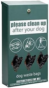 Zero Waste USA 4,000 Commercial Grade, non-branded, Dog Waste Station Refill Roll Bags - 40% Thicker competitor brands Roll Bags - Fits Any Dog Waste Station - 20 rolls of 200 bags