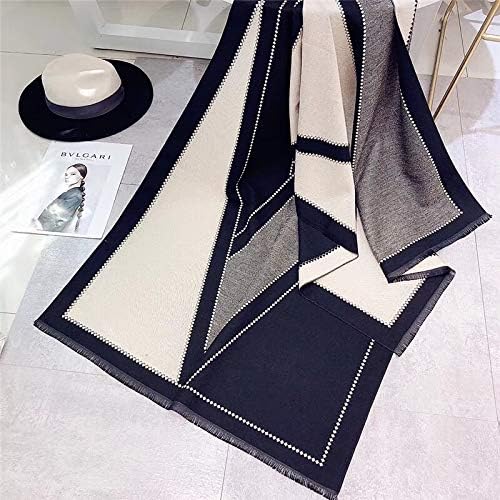 Jeelow Womens Pashmina Shawl Wrap Scarf - Elegant Dressy Evening Poncho Cape for Formal and Wedding Outfits