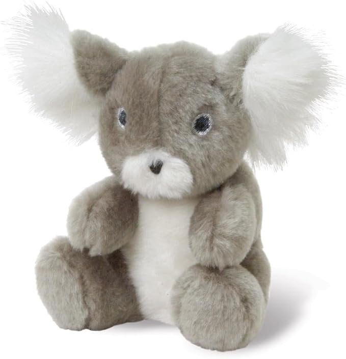 Jeffers Pet Plush Dog Toy with Squeaker, Koala Bear 6" - Soft Crinkle Fabric, Safe & Durable, Healthy Fun for Small & Medium Dogs, Interactive Play, Fetch, Tug - Best Gift for Active Games