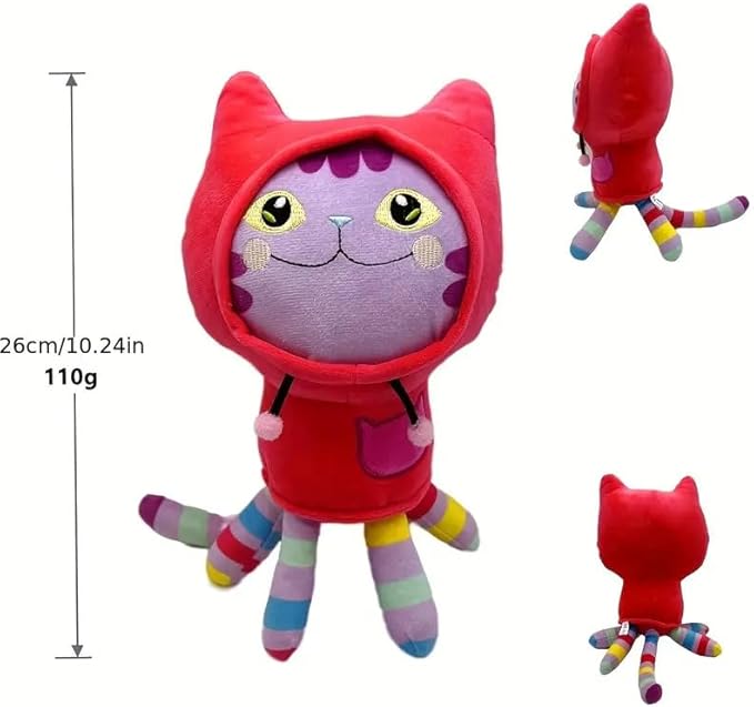 Cute Plush Toys Collection, 7-8 inch Soft and Cuddly Stuffed Purr-ific Plush Toys for Kids Ages 3 and up, Great Gift for Birthdays and Special Occasions (Dj Catnip)