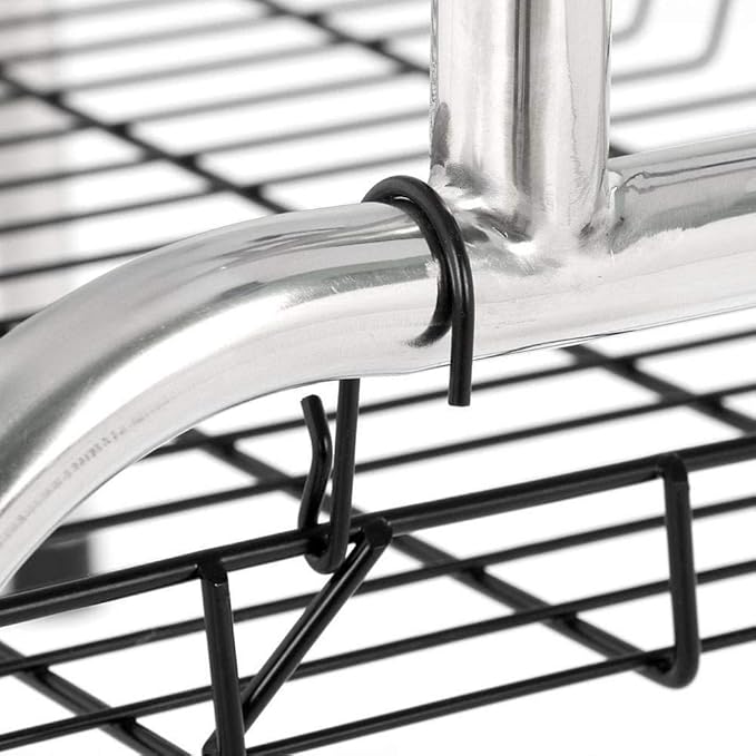 46" Dog Grooming Table Foldable Pet Grooming Tables with Adjustable Arm Noose Storage Mesh Tray Maximum Capacity Up to 330lbs Black