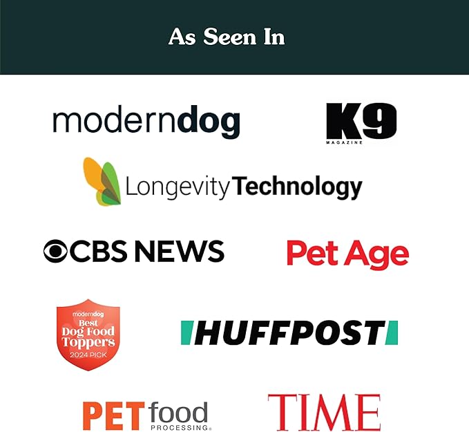 Adult Dog Powder Supplement & Food Topper – 46 Ingredients for Gut, Immune & Brain Health – Daily Longevity Multivitamin for Whole Body Wellness | 30 Scoops