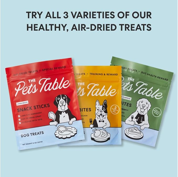 The Pets Table Chicken Grain-Free Air-Dried Dog Treats, 5-oz Bag (Pack of 2)