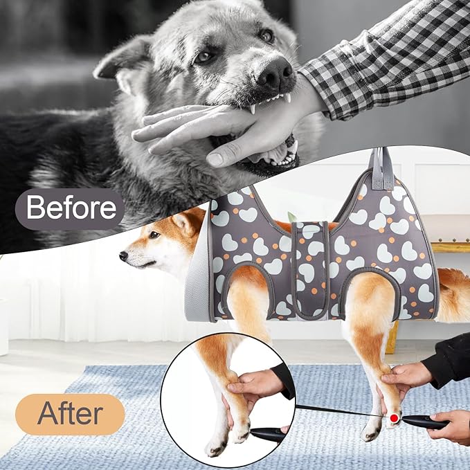 Dog Grooming Hammock for Small Dogs Cat, Dog Grooming Harness for Nail Trimming, Pet Grooming Hammock Sling for Cutting Nails with Nail Clippers, Nail File
