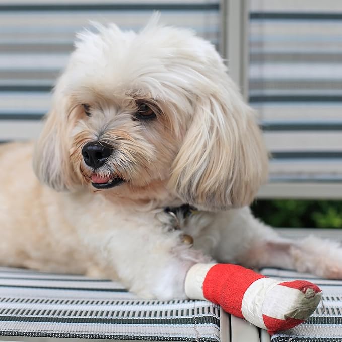 PetFlex Color Pack – Flexible Self-Adhering Elastic Bandage for Wound Care – First Aid Wrap for Small Animals Like Dogs, Cats, and Other Pets - 2 inch, 6 Rolls