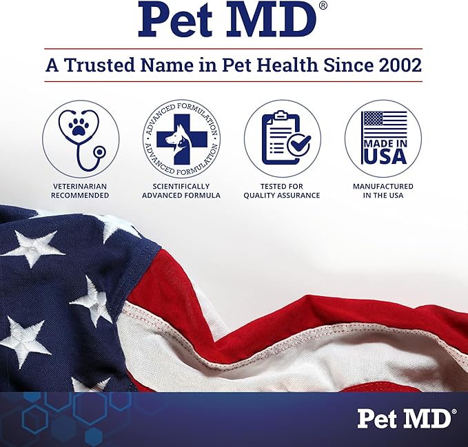 Pet MD Topical Wipes for Dogs and Cats - 100 Count