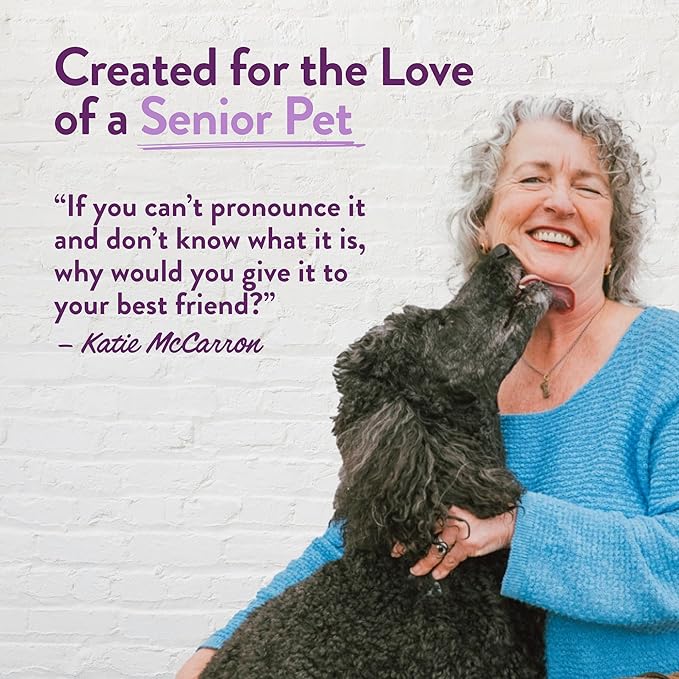 Portland Pet Food Company Fresh Dog Food Pouches - Human-Grade Toppers Wet Pet Meal & Mixers - Gluten-Free Limited Ingredient Winnie's Lamb N' Rice - Large & Small Breed Puppy & Senior Dogs - 8 Pack