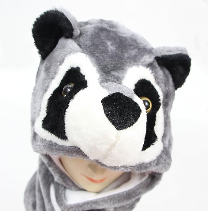 Plush Novelty Animal Hat: One Size Fits All Adults & Children/Soft, Warm Beanie Hat