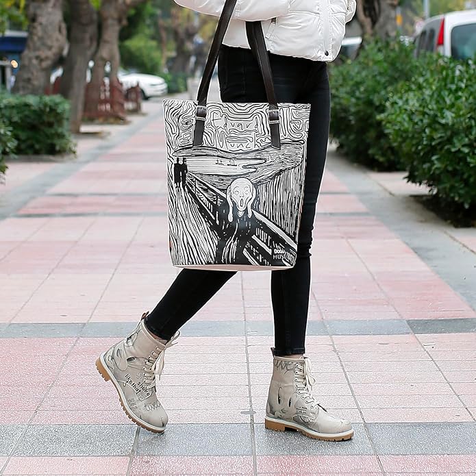 DOGO Long Boots for Women – Vegan Leather and Unique Design Womens Winter Boots, Comfortable and Stylish Womens Boots