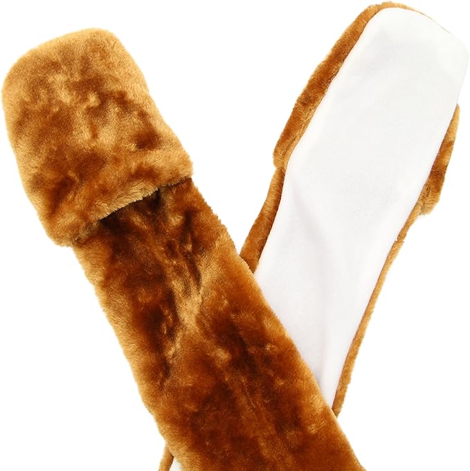 Plush Novelty Animal Hat: One Size Fits All Adults & Children/Soft, Warm Beanie Hat