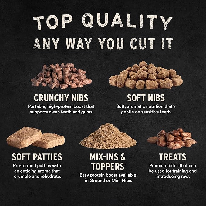 Vital Essentials Single Ingredient Beef Liver Dog Treats, 2.1 oz | Freeze-Dried Raw | Premium Quality High Protein Training Treats | Grain Free, Gluten Free, Filler Free