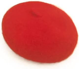 Dog Beret Hats Cats Hats Fashion Four Seasons Funny Wool Winter Pet Hat (red)