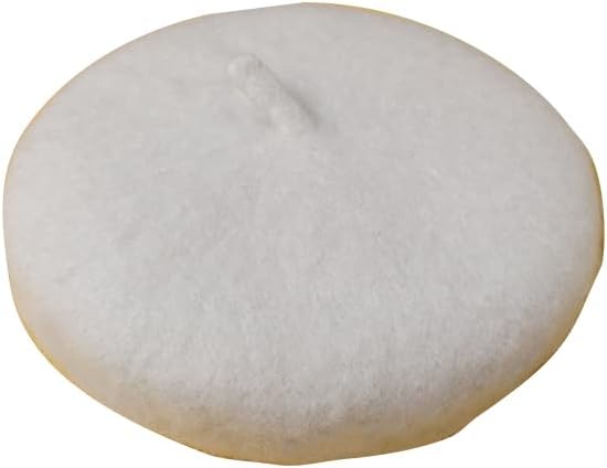 Dog Beret Hats Cats Hats Fashion Four Seasons Funny Wool Winter Pet Hat (White)