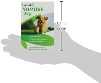 YuMOVE Hip & Joint Supplement for Dogs with Glucosamine, Hyaluronic Acid, Green Lipped Mussel & Omega 3 Joint Supplement - Regular or Advanced Strength (120ct, Chewable Tablets)
