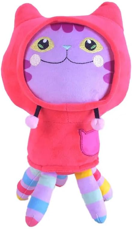 Cute Plush Toys Collection, 7-8 inch Soft and Cuddly Stuffed Purr-ific Plush Toys for Kids Ages 3 and up, Great Gift for Birthdays and Special Occasions (Dj Catnip)