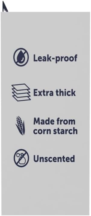 AnimalBiome Dog Poop Bags, 120 Count, 8 Rolls of 15