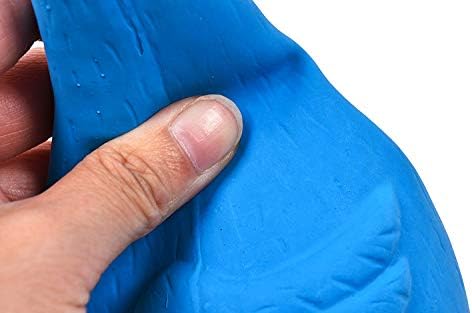 Tamu style Rubber Chicken Squeaky Dog Toys for Small, Medium or Large Pet Breeds, Play Fetch, Reduce Separation Anxiety