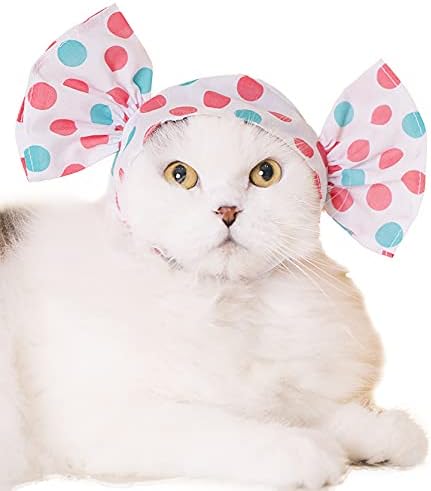 Kitan Club Cat Cap - Pet Hat Blind Box Includes 1 of 6 Cute Styles - Soft, Comfortable - Authentic Japanese Kawaii Design - Animal-Safe Materials, Premium Quality (Candy)
