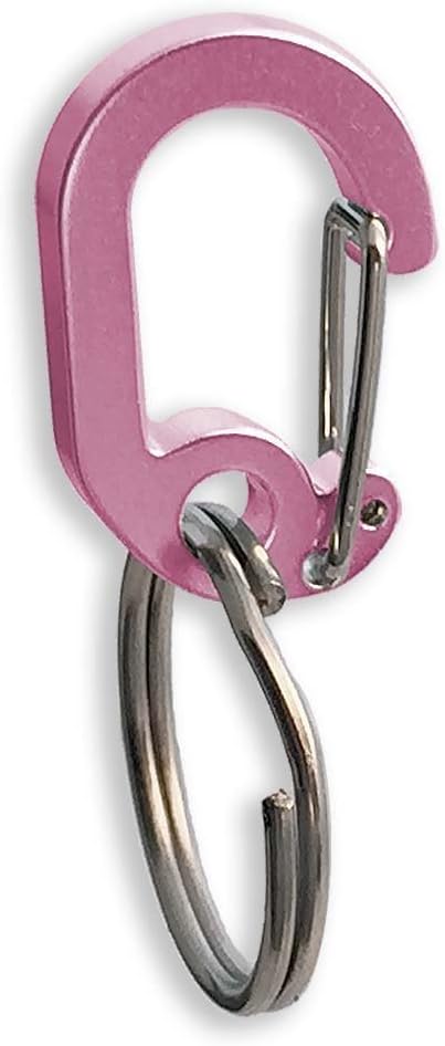 Klippy Pet Tag Quick Clip for Dogs and Cats, Pink