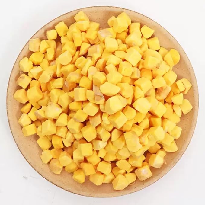 7 OZ Freeze Dried Egg Yolk Treats for Dogs Cats, High Protein Raw Dog Food Topper, Single Fresh Ingredient Treats, Rawhide Free