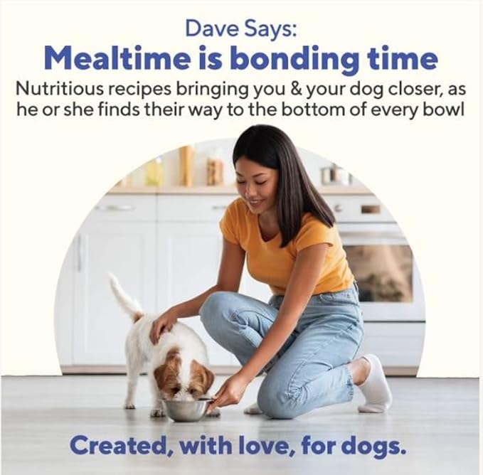 Dave's Pet Food Limited Ingredient Dog Food (95% Turkey & Chicken), Made in USA Grain Free Wet Canned Meals, Large & Small Breeds, 12.5 oz Cans (12 Pack)