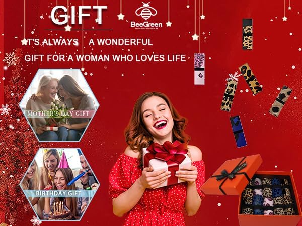 BeeGreen Leopard Print Tote Bag for women Leopard Accessories Cheetah Print Tote Bag Cheetah Gifts Shopping Bags Grocery Bags 6 Pieces