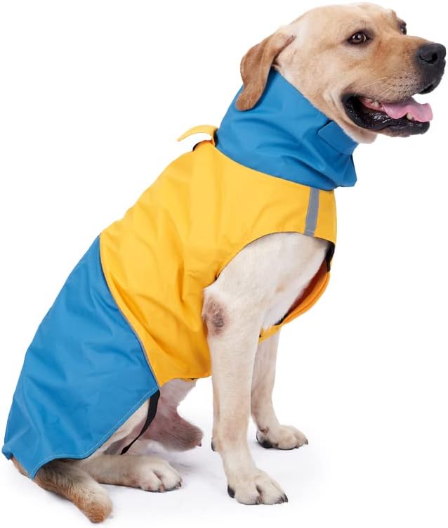Dog Warm Coats - Windproof Dog Winter Outdoor Jackets Cold Weather Coats for Dog Waterproof Dog Raincoats with Hole for Dog Leash,by XXL