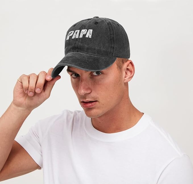 Malaxlx Baseball Cap for Women Men Adjustable Vintage Washed Cotton Distressed Baseball Snapback Caps