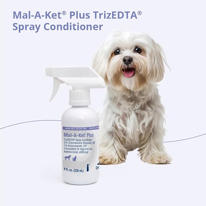 Mal-A-Ket Plus TrizEDTA Spray Conditioner for Dogs and Cats, 8 oz