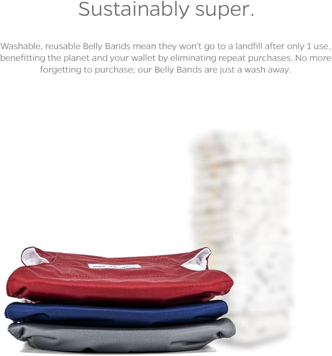 Pet Parents® Washable Belly Bands for Male Dogs (3pack) + Extendrs® of Durable Dog Diapers Male, Premium Male Dog Diapers & Dog Wraps (X-Large, Kingsmen)