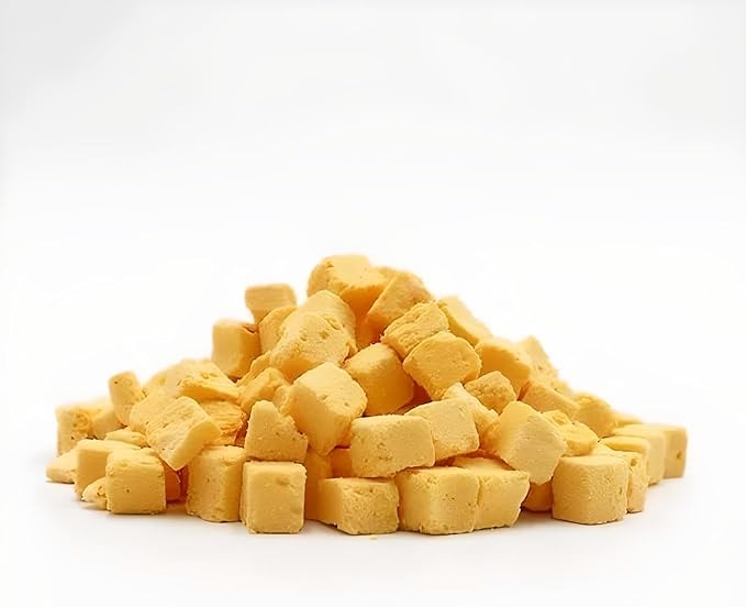 Organic Freeze-Dried Egg Treats for Dogs & Cats — 100% Single-Ingredient Egg — Grain-Free, Gluten-Free, High Protein Nutrition, Food Topper & Training Reward — Made in USA (Pack of 1)