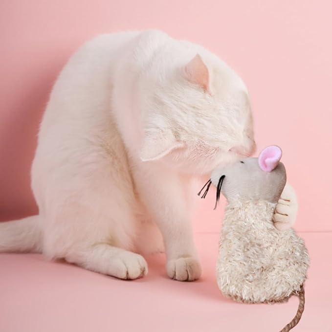 9sets Cat Teaser Biting Toys Interactive Plush Cat Toy Set Pet Playthings Fun 3pcs*3 Random