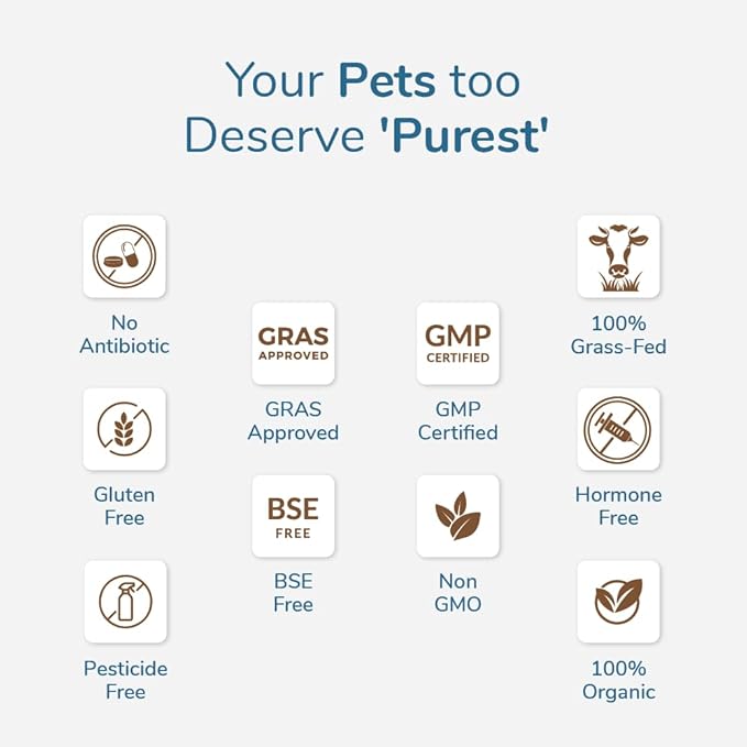 Wellness Extract Bovine Colostrum Powder for Pets – 100% Grass-Fed Cows– Natural Immune & Gut Health Support – Skin & Coat Supplement for Dogs & Cats – 150g