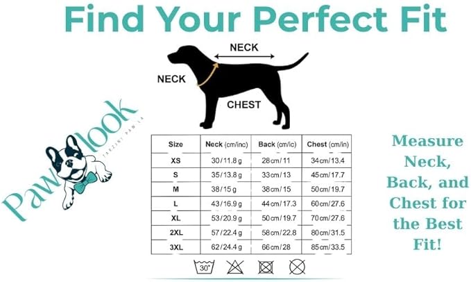 Generic Pawlook Dog Raincoat with Chest Leash and Collar, Reusable Waterproof Pet Coat for Small Dogs, Medium Dogs, Large Dogs (Black, Medium)