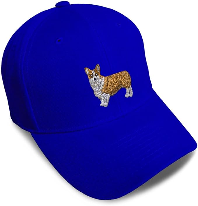 Baseball Caps for Men & Women Embroidered Pembroke Welsh Corgi Dog B Embroidery Ladies & Men Baseball Hats