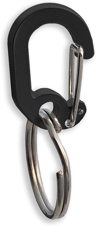 Klippy Pet Tag Quick Clip for Dogs and Cats, Black