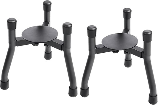 Elevated Dog Bowls [ 2 Pack ], Adjustable Metal Raised Raised Dog Bowl Stand for Medium & Large Dogs, Adjustable Wide 6.3"-10.2",3 Height Adjustment(Bowl Not Included)