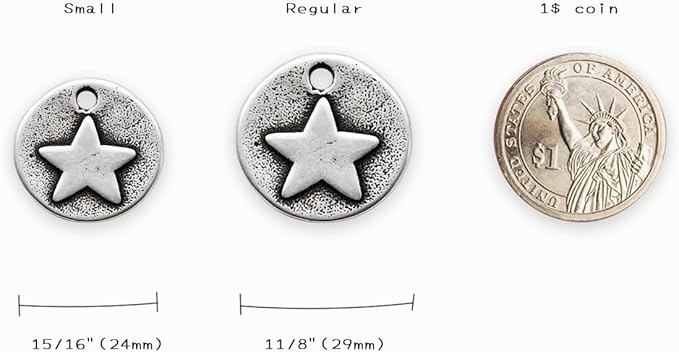 Artistic Handmade Hammered Collar Cat Dog ID Tags with Unique Handcrafted Design and Durable Stainless Steel, Personalized Deep Engraving with Your Own Text (Wakemeforfood)