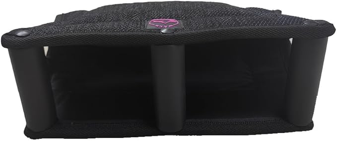 Durable Dog Bite Wedge Tug Toy, Nylon Fabric, Suitable for Small to Medium Dogs, Pillow, K9, Sleeves, Toys (Black)