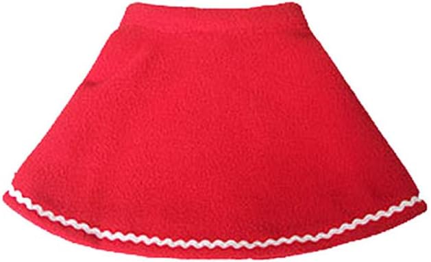 Amosfun Dog Cloak Christmas Pet Costumes Red Polar Fleece Cat Cape Halloween Costume Pet Apparel Size S (Red)