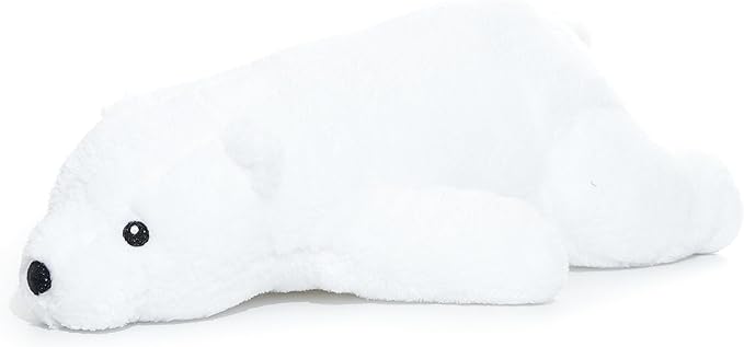 Large Plush Polar Bear Stuffed Animal – 20" Soft White Cuddly Toy for Kids, Toddlers & Polar Bear Lovers – Adorable Sleeping Pillow Buddy for Bedtime, Travel & Gifting