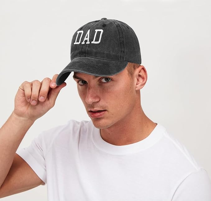 Malaxlx Baseball Cap for Women Men Adjustable Vintage Washed Cotton Distressed Baseball Snapback Caps