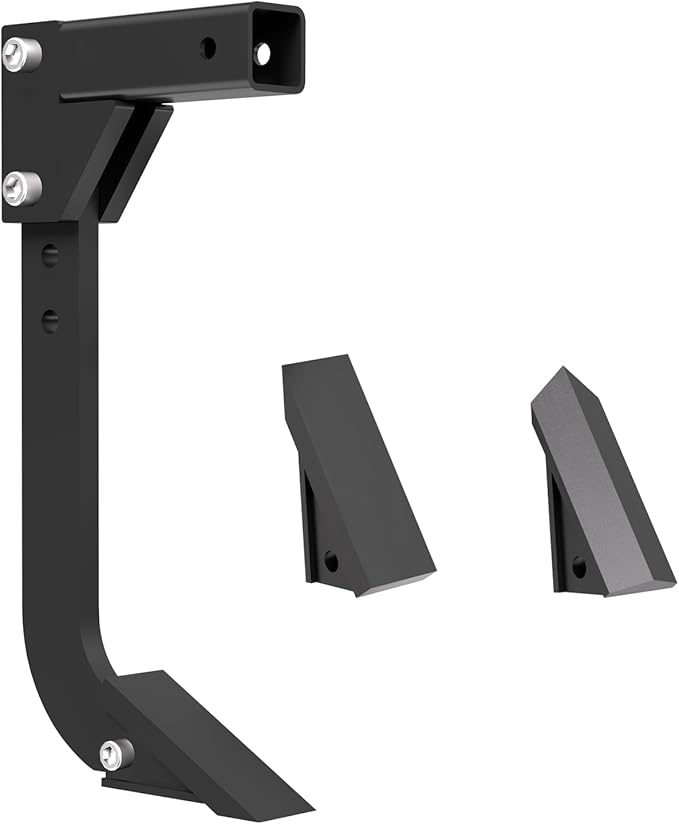 Tractor Subsoiler Ripper, 3 Point Hitch Trencher for Soil Breaking & Garden Tilling, Compatible with CAT 0/1 Tractor, ATV/UTV with 2" Receiver, 18" Depth Adjustable with 2 Teeth