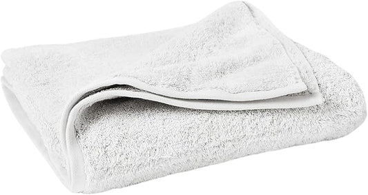 Coyuchi Cloud Loom Organic Towels, Bath Sheet - Alpine White (39" x 65")