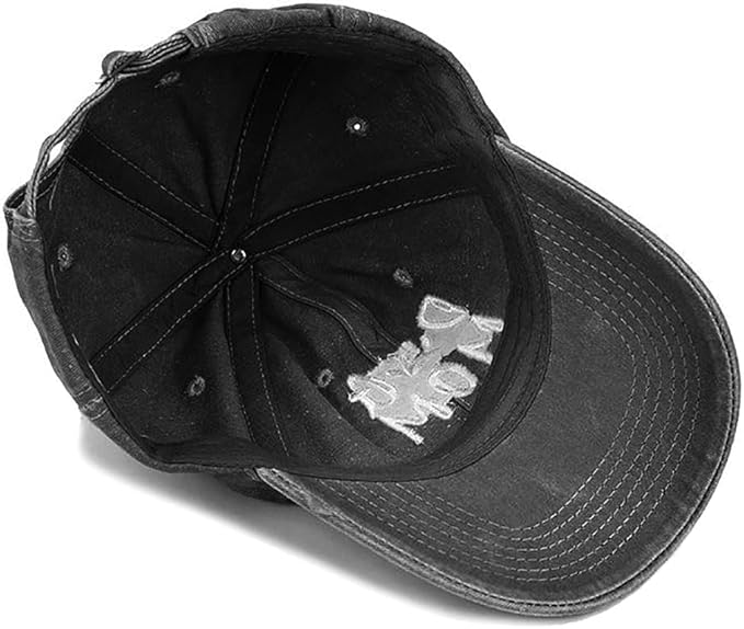 Malaxlx Baseball Cap for Women Men Adjustable Vintage Washed Cotton Distressed Baseball Snapback Caps