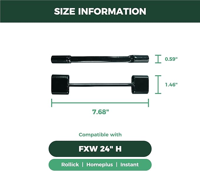 FXW Playpen Connector (Pack of 2), Playpen Accessories Only for FXW Dog Playpen, Designed for 24" Height FXW Homeplus/Rollick/Instant Playpen (Playpen Not Included), Black│Patent Pending