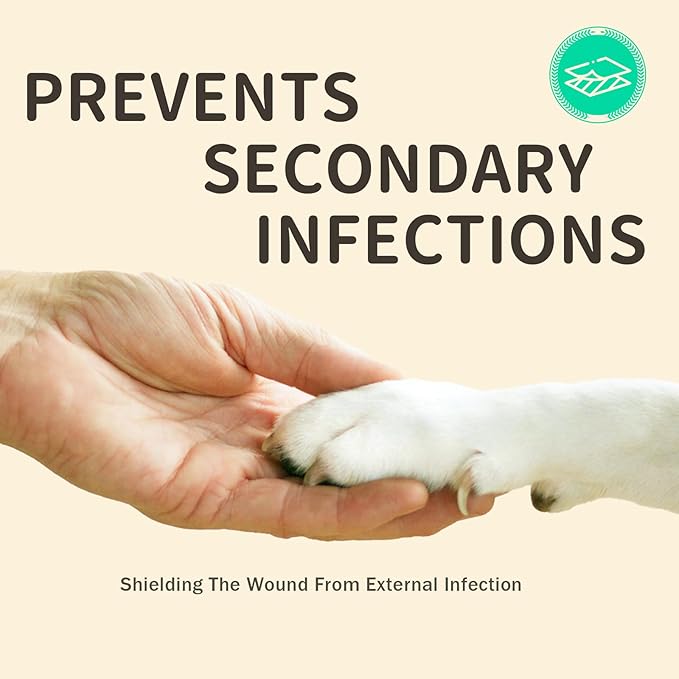 Disposable Dog Booties for Dog Cats, Pet Booties Waterproof and Breathable with Adjustable Bandage,Unstoppable Paw Protectors for Dogs Cats, 20 Counts(S)