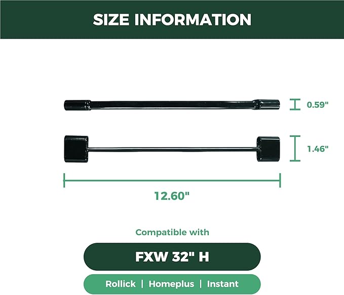 FXW Playpen Connector (Pack of 2), Playpen Accessories Only for FXW Dog Playpen, Designed for 32" Height FXW Homeplus/Rollick/Instant Playpen (Playpen Not Included), Black│Patent Pending