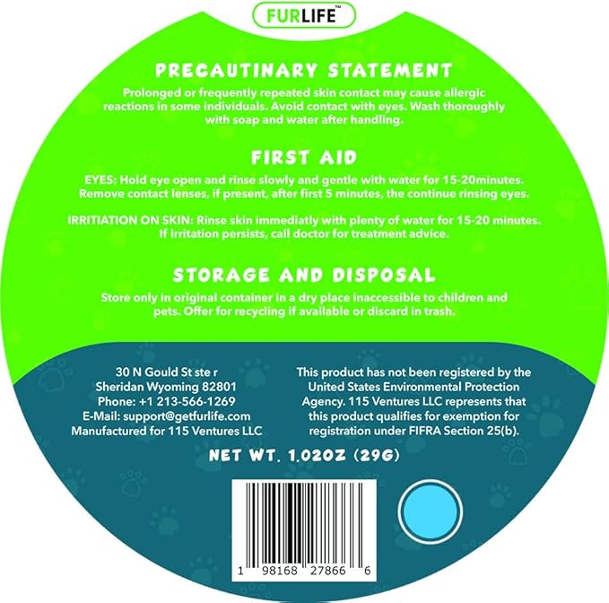 FurLife Flea and Tick Collar for Dogs – Waterproof Blue Dog Collar, Pet Supplies for Tick and Flea Prevention for Dogs, Safe for All Breeds