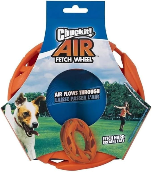 Chuckit! Air Fetch Wheel Dog Toy, Orange
